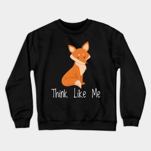 Fox CARTOON ILLUSTRATION lovely gift Crewneck Sweatshirt